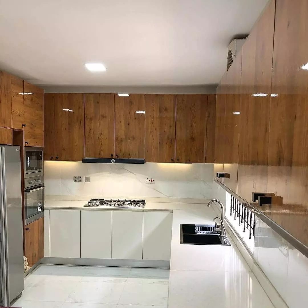Kitchen cabinet by dric interior lagos