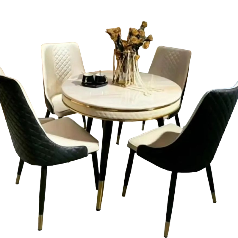 4 seater marble portable dinning set dric interior lagos and abuja