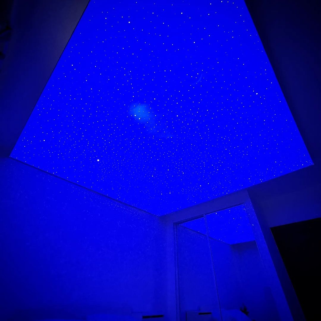 starry night stretch ceiling by dric interior lagos abuja