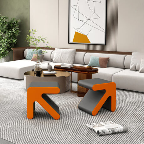 Creative Arrow Stool Ottoman Decorative Arrows