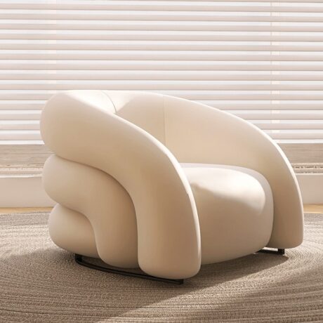 Velvet Cozy Accent Chair - Single